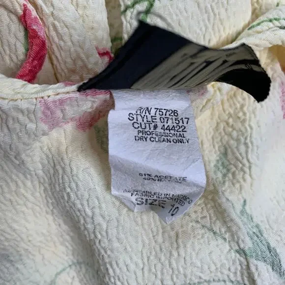 90s Yellow Cardigan Maxi Dress Set Preppy Summer Girl Next Door Dress - Picture 5 of 9